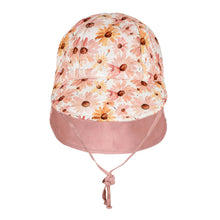 Load image into Gallery viewer, Lounger' Flap Sun Hat - Peggy / Rosa