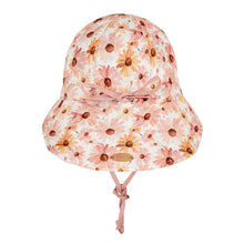Load image into Gallery viewer, Lounger' Flap Sun Hat - Peggy / Rosa