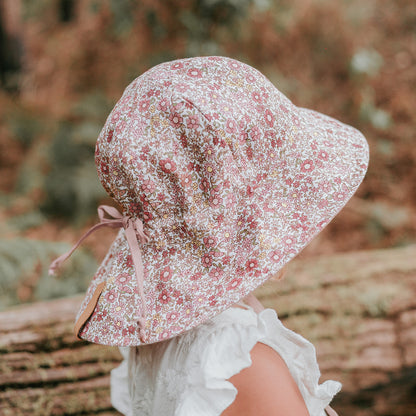 'Wander' Reversible Panelled Bucket Hat | Ramble/Rosa SIZE 6-13YR