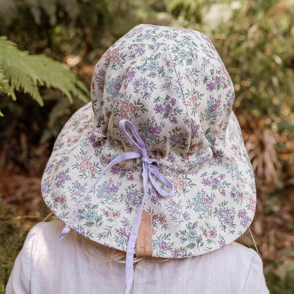 'Wanderer' Reversible Panelled Bucket Hat | Laura/Viola SIZE S
