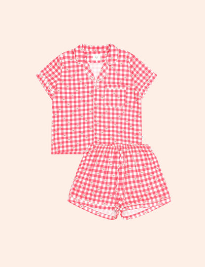 Huxbear Check Mama Bear Pjs
