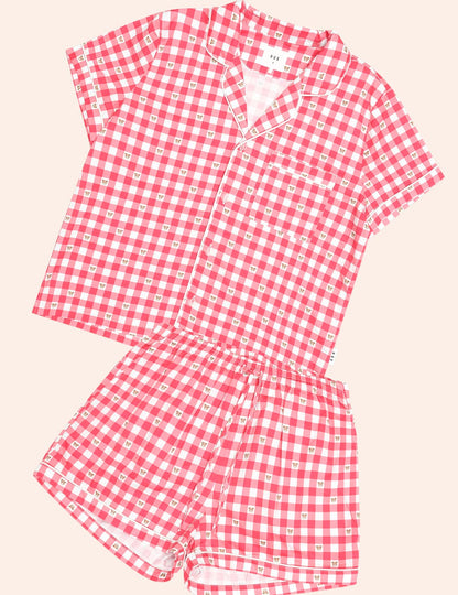 Huxbear Check Mama Bear Pjs