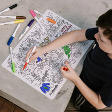 Load image into Gallery viewer, Deck the Halls Classic Colouring Mat