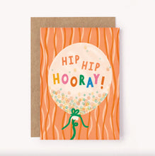 Load image into Gallery viewer, Hip Hip Hooray Birthday Card