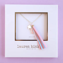 Load image into Gallery viewer, Pink Glitter Initial Necklace