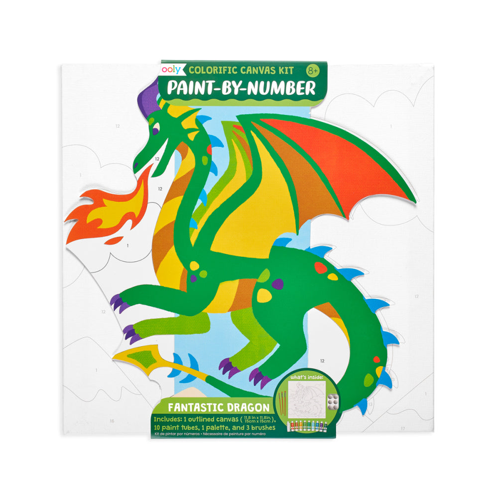 Dragon Paint by Numbers