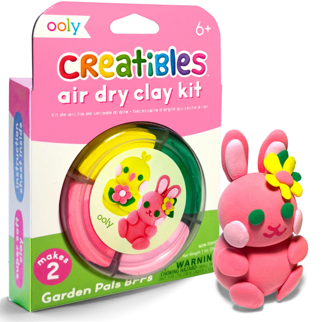 Creatibles Air Dry Clay Kit | Garden Pals
