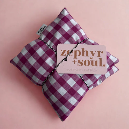 Magenta Gingham Heat Pack
