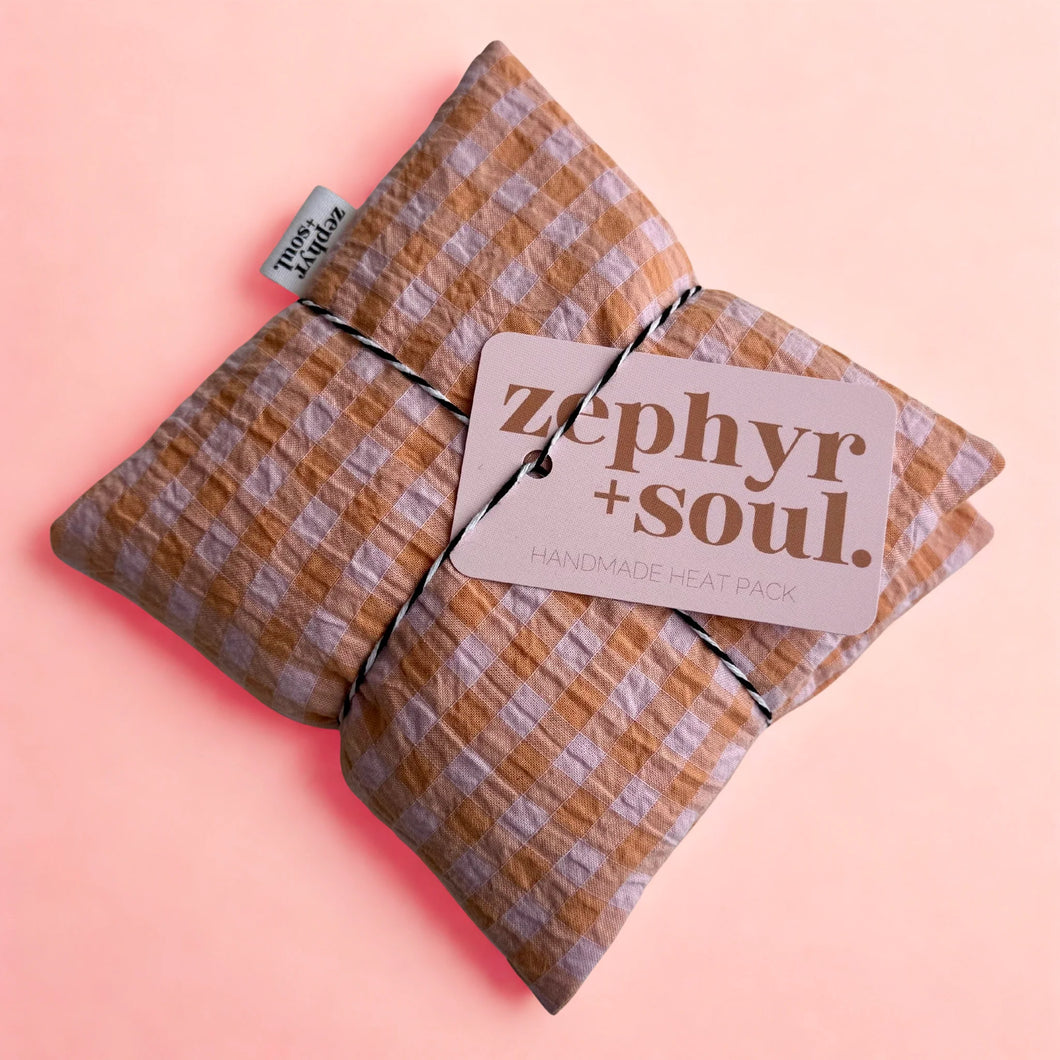Sherbet Gingham Heat Pack