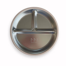 Load image into Gallery viewer, Kids Stainless Steel Divided Plate with Lid