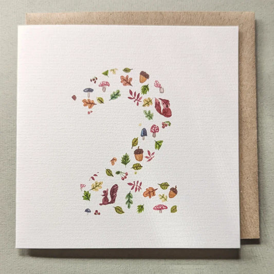 Woodland 2 Birthday Card