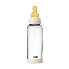 Load image into Gallery viewer, Glass Baby Bottle Complete Set Latex | Ivory 240ml