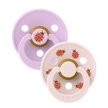 Load image into Gallery viewer, BIBS Pacifier Size 2 | 6-18M | Round Natural Rubber Teat
