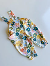 Load image into Gallery viewer, Flower Power Overalls SIZE 2YR, 4YR and 5YR