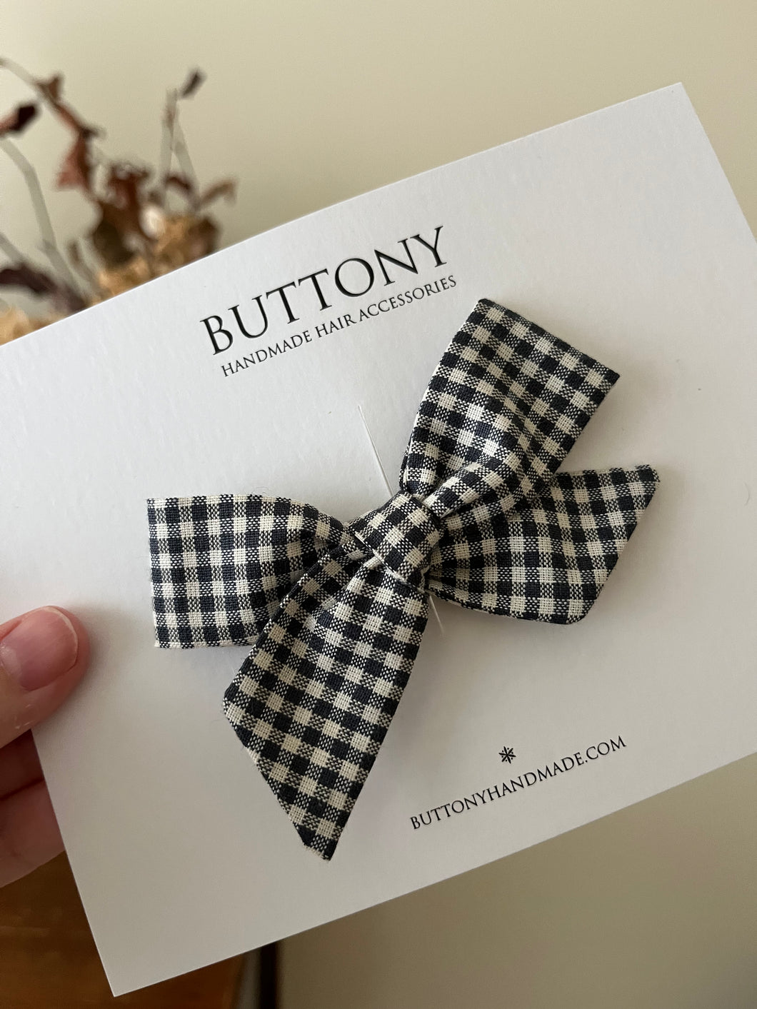 Big Sister Bow | Classic Gingham