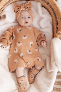 Long Sleeve Playsuit | Hazel