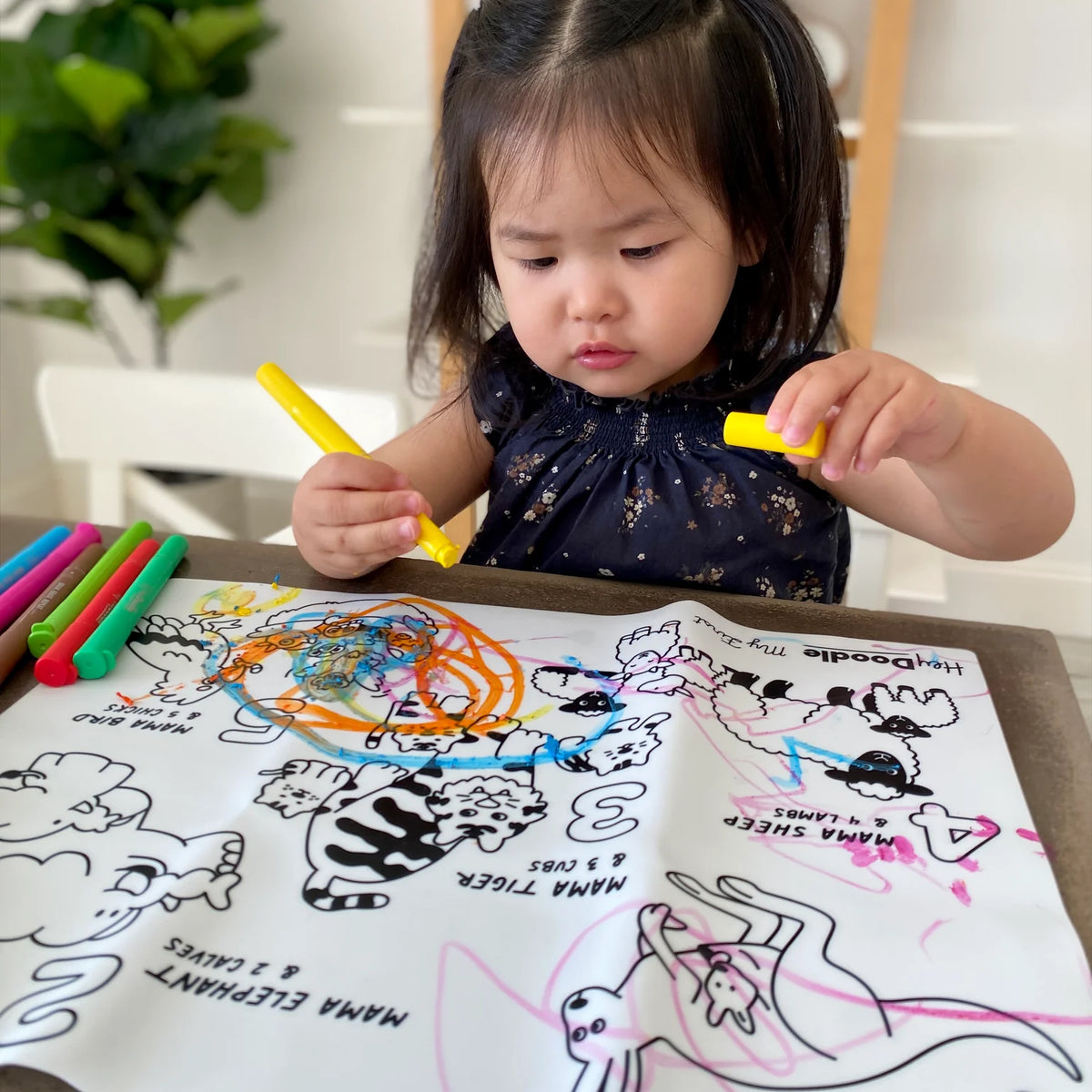 My First Counting, Colouring & Doodle Mat – Rosalyn + Rae