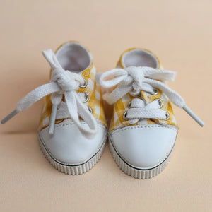 Tiny Tootsies Gingham Casual Sneakers
