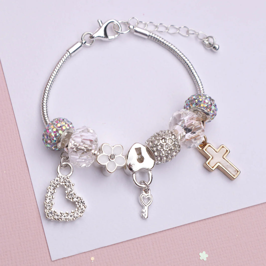 Cross Charm Bracelet