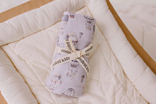 Dreamy Sheep | Organic Muslin Swaddle