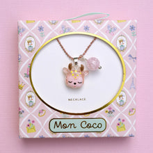 Load image into Gallery viewer, Pink Reindeer Necklace