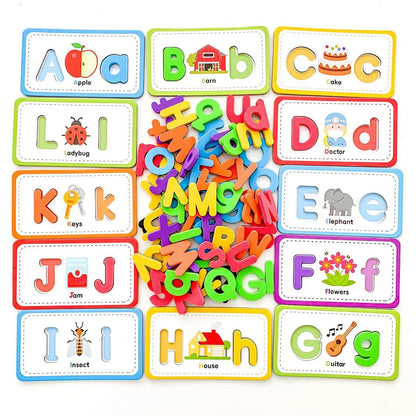 Flashcards and ABC Magnetic Letters