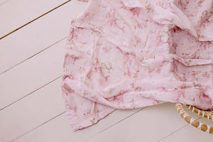 Whimsical Whale | Organic Muslin Swaddle