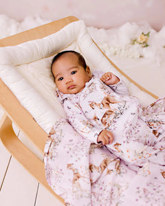Enchanted Gardens - Bamboo Zipsuit