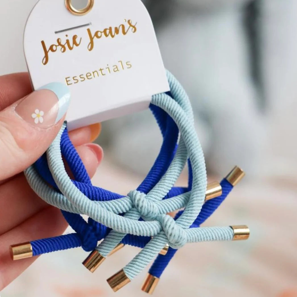 Hair Tie Essentials | Britt Blue 5pc