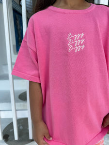 Signature Tee | Raspberry