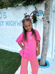 Cropped Pants | Coral SIZE 0-3M, 3-6M and 7YR