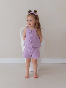 Singlet | Violet SIZE 0-3M, 3-6M, 5YR, 6YR and 7YR