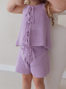 Singlet | Violet SIZE 0-3M, 3-6M, 5YR, 6YR and 7YR