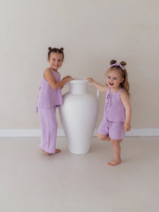 Singlet | Violet SIZE 0-3M, 3-6M, 5YR, 6YR and 7YR