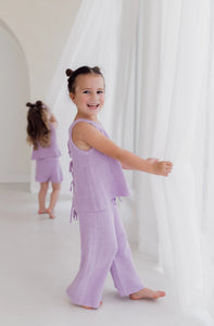 Singlet | Violet SIZE 0-3M, 3-6M, 5YR, 6YR and 7YR