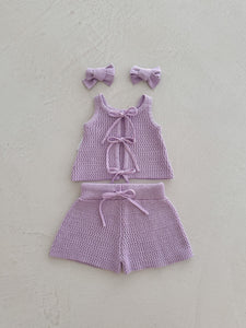 Singlet | Violet SIZE 0-3M, 3-6M, 5YR, 6YR and 7YR