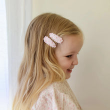 Load image into Gallery viewer, Dainty Snap Clips | Rosebud