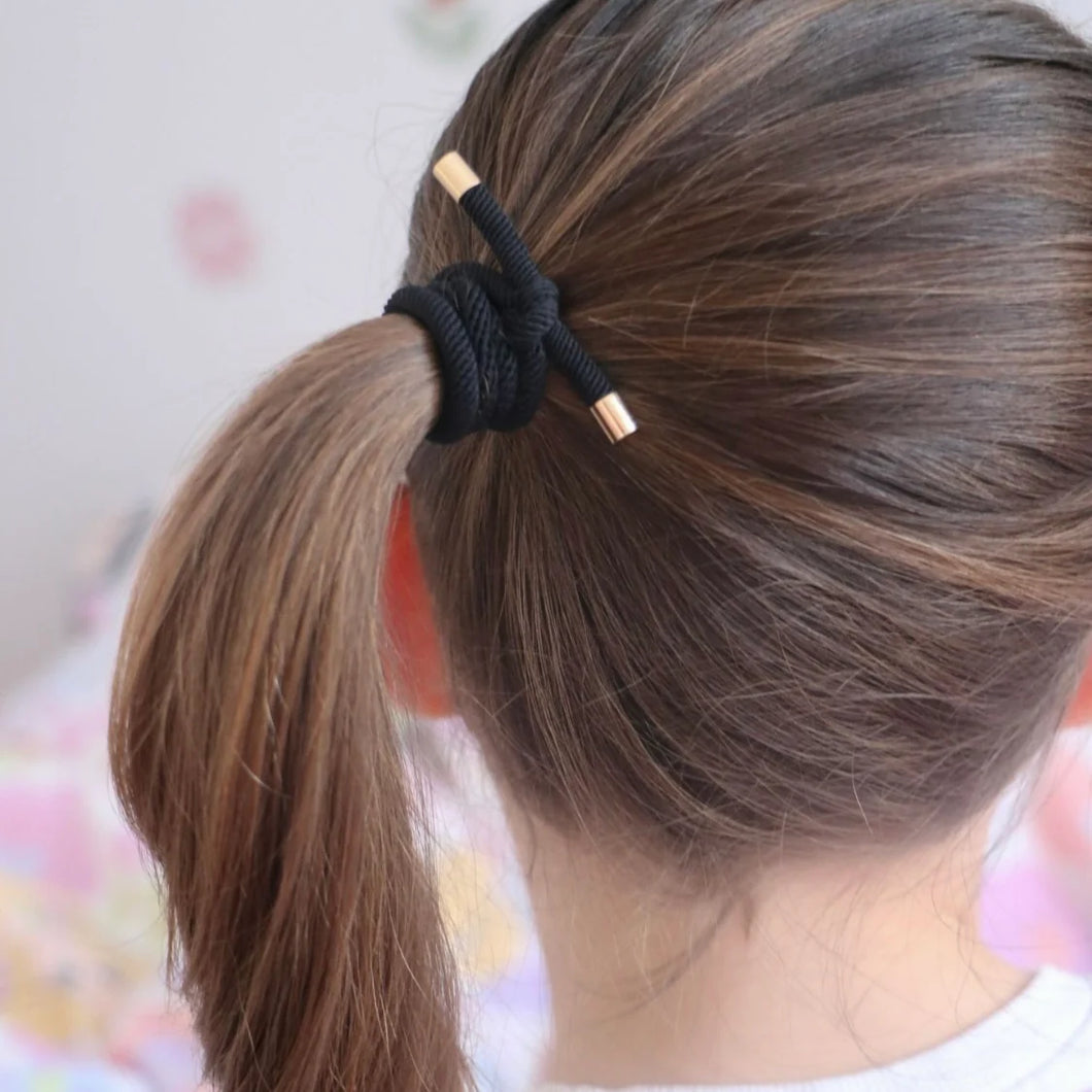 Hair Tie Essentials | Bess Black 5pc
