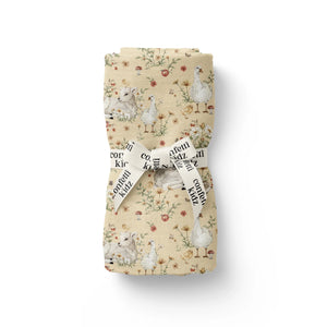 In the Meadow | Organic Muslin Swaddle