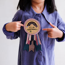 Load image into Gallery viewer, Birthday Rosette Hooray