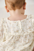 Load image into Gallery viewer, Organic Cotton Muslin Frances Playsuit - Nina Watercolour Floral