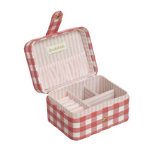 Load image into Gallery viewer, Gingham Bow Jewellery Box