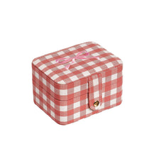 Load image into Gallery viewer, Gingham Bow Jewellery Box