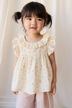 Load image into Gallery viewer, Organic Cotton Muslin Banks Blouse - Dina Antique