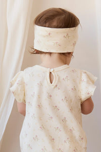 Organic Cotton Sage Onepiece - Thelma Parchment
