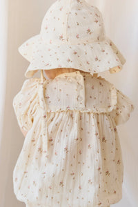 Organic Cotton Muslin Odette Playsuit - Dina Antique