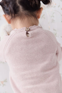 Audrey Knitted Jumper - Strawberry