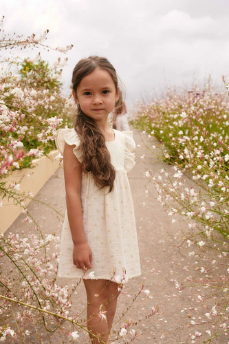 PRE ORDER Organic Cotton Muslin Brielle Dress - Vintage Ditsy