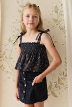 Load image into Gallery viewer, PRE ORDER Organic Cotton Odette Top - Bianca Noir