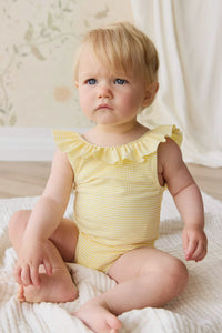 Emmeline Swimsuit | Camomile Stripe
